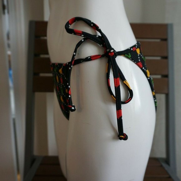 New Cover Style Rasta Peace Sign Tie Side Pant size Lrg - Picture 4 of 6